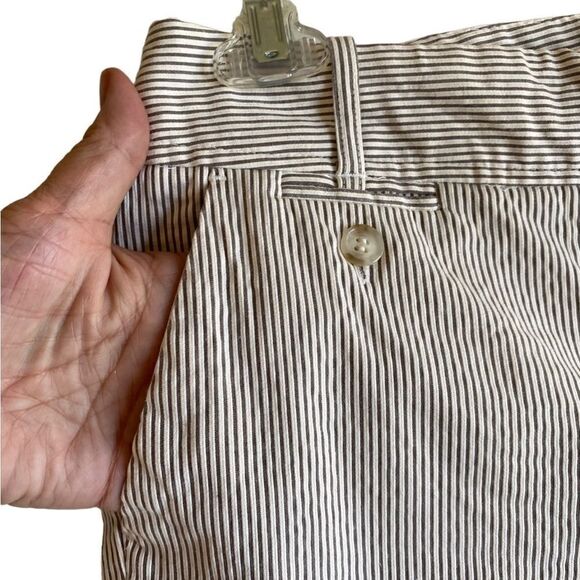 Dalia Collection women’s straight gray flat front pocket pants/trouser size 6P - Picture 3 of 5